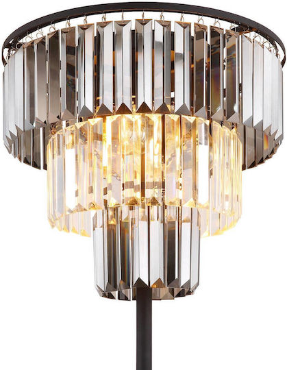 Globo Lighting Floor Lamp H160cm. Black