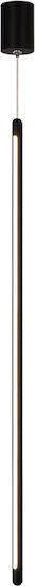 Viokef LED Floor Lamp H160xW22cm. with Warm White Light 960lm Black