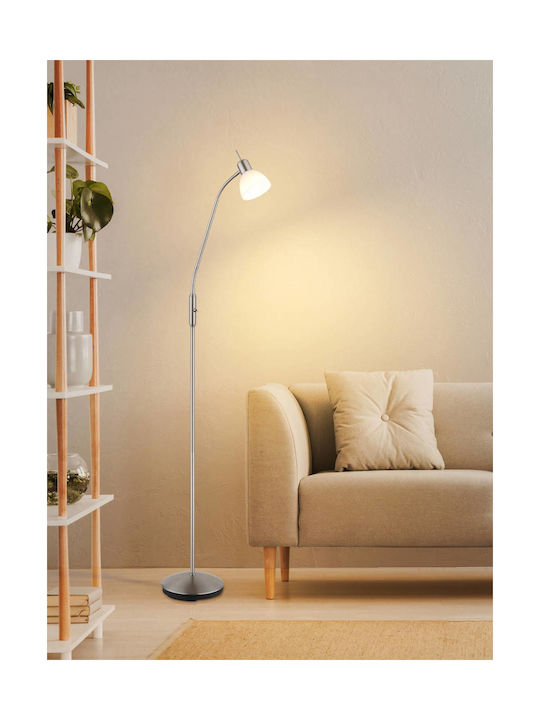 Globo Lighting Floor Lamp Silver