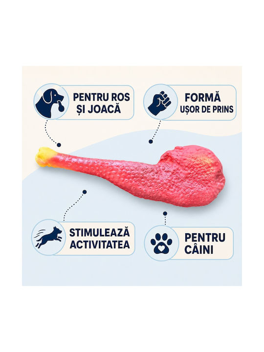 Jucărie Os Pentru Câine Roz 1 Bucată
