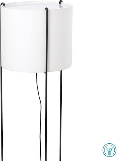 Faro Barcelona Drum Stehleuchte mit Fassung für Lampe E27 Schwarz