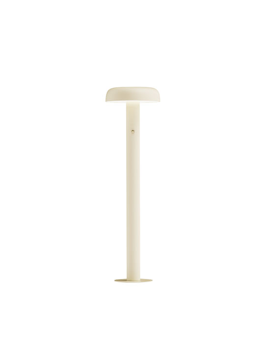 Viokef Posto LED Φωτιστικό Δαπέδου Υ145xΜ28εκ. με Θερμό Λευκό Φως 792lm Μαύρο