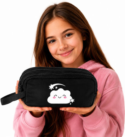 Paso Cloud Ученически Несесер Черен