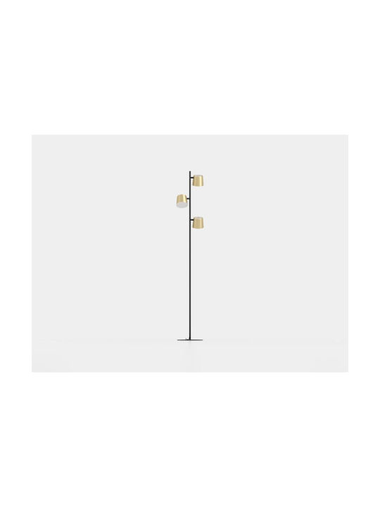 Eglo Altamira Floor Lamp H158.5xW26cm. with Socket for Bulb GU10 Gold