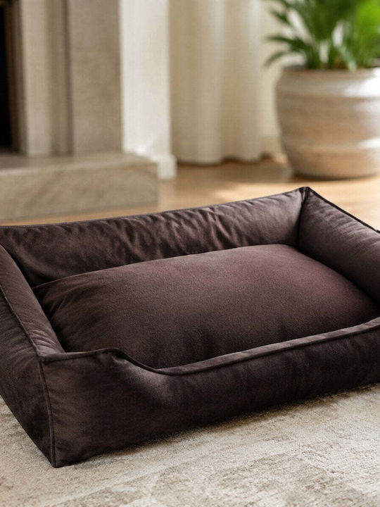 Hundebett Couch Braun
