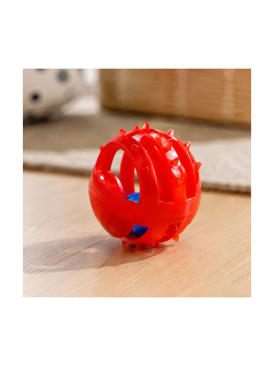 Bell-shaped Ball Toy Cats Red