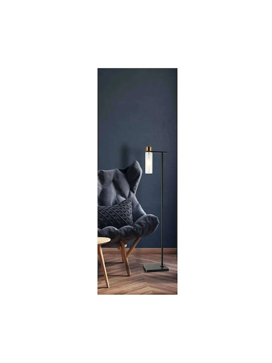 Zambelis Lights Stehleuchte H110xB24cm. mit Fassung für Lampe E14 Schwarz