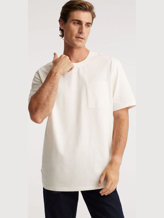 PIQ POCK T-shirt Off White 10050536