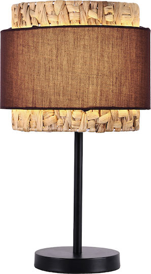 Viokef Riviera Stehleuchte H160xB35cm. mit Fassung für Lampe E27 Braun