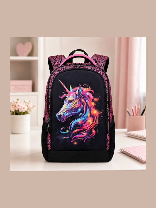 Velve Ghiozdan De Spate Cu Husă Pentru Sticlă De Apă Roz 17 Litri 29 X 14 X 40 Cm Velve Ghiozdan De Spate Cu Husă Pentru Sticlă De Apă Roz 17 Litri 29 X 14 X 40 Cm