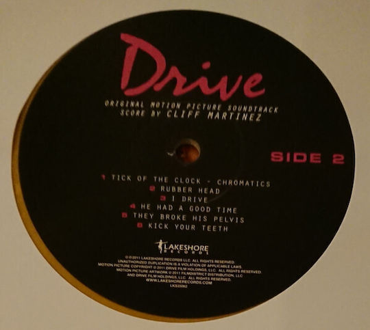 Cliff Martinez Drive Original Motion Picture Soundtrack Vinyl