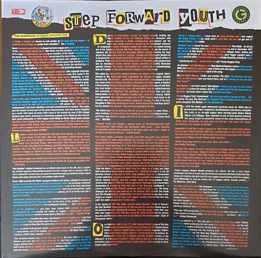 Various Step Forward Youth Roots Masters From "punky Reggae Party" Vinyl