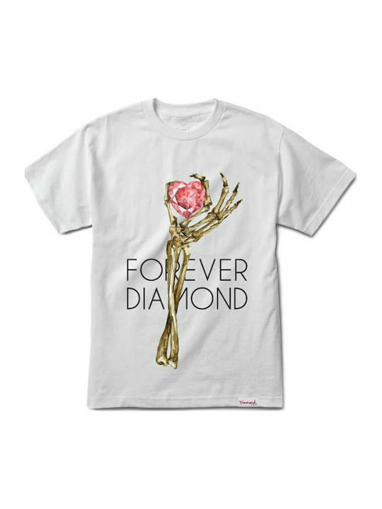 Men's T-Shirt Stamped White
