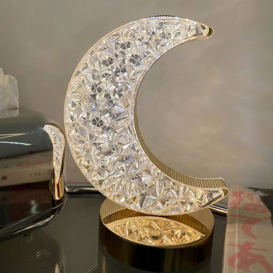 Andowl Qd003y Lustră Decorativă Lumină de Lună Auriu