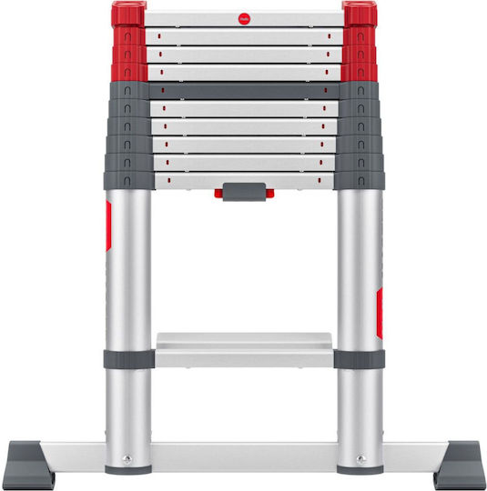 Hailo Aluminium-Leiter mit 11 Stufen 83cm