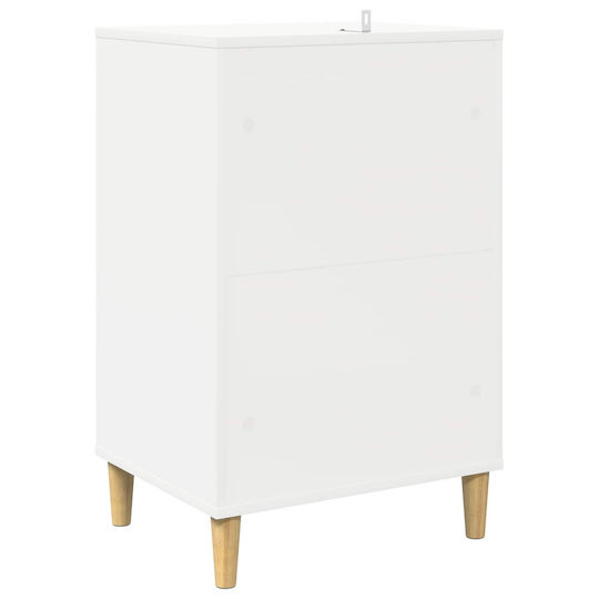 vidaXL Hi-Fi Furniture White 39.5x47x74.5cm