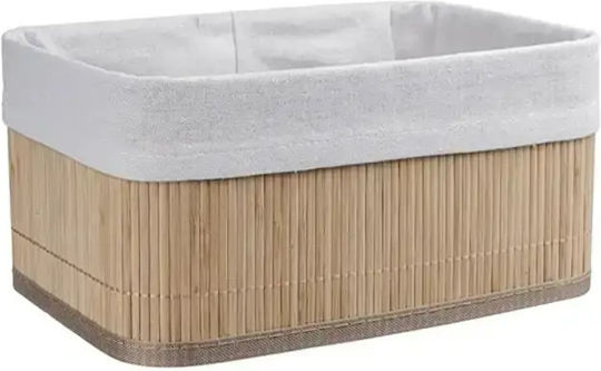 Set Coșuri Decorative Din Bambus Bej 3 Bucăți
