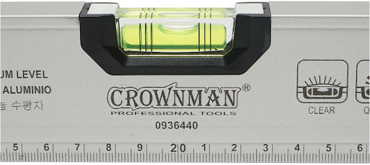 Crownman Wasserwaage Aluminium Magnetisch 40cm