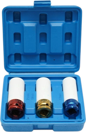 Breckner Long Sockets With 1/2" Frame Host Set 3 Pieces
