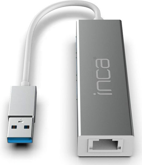 Inca IUSB-03TX Netzwerkadapter USB-C mit Verkabelt Verbindung Gigabit Ethernet
