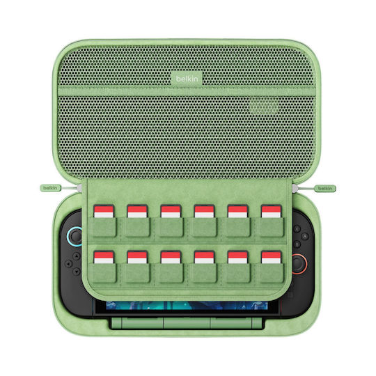Belkin Калъф за носене за конзола Switch 2 Зелен