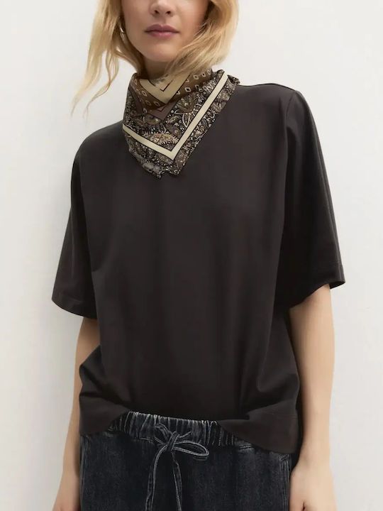 Women's T-shirt Dark Brown