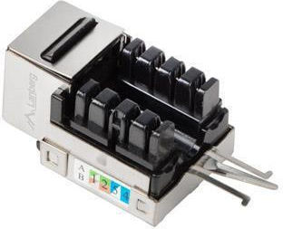 Lanberg Keystone Modul Rj45 Buchse > Lsa Ftp Kat.5e 90° Montagebox