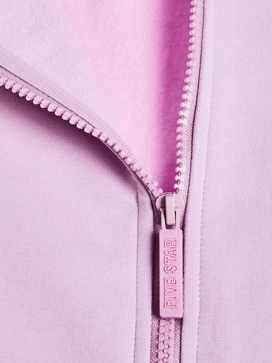 Kids Sweatpants Set With Jacket Lilac