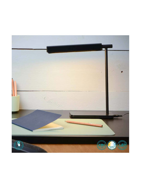 Lucide Lightning Levi LED Office Lamp in Black Color