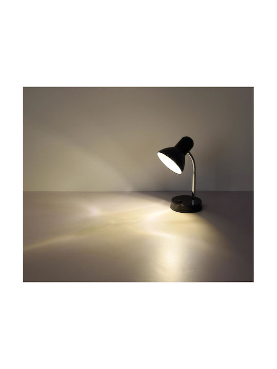 Globo Lighting Настолна лампа за бюро за цокъл E27 в Черен Цвят