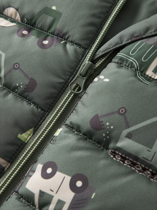 Kinderjacken & Winterjacken Lässig Ärmellos Kurze Khaki