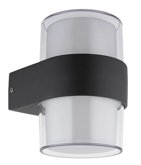 Globo Lighting Стенни Външни Осветителни Тела LED IP44 10W с Топло Бяло Светлина 9.6x13см
