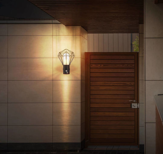 Globo Lighting Wall-Mounted Outdoor Light E27 IP44 22.5x34εκ.