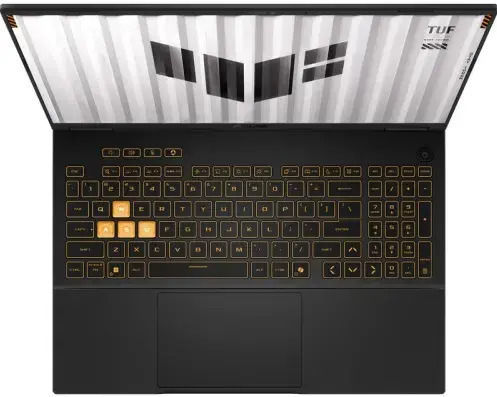 Asus TUF Gaming F16 FX608JMI-TU270 16" IPS FHD+ 165Hz (i5-14450HX/16GB/1TB SSD/GeForce RTX 5060/Без операционна система) Jaeger Grey (BG Keyboard)