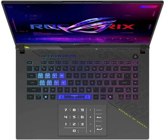 Asus Rog Strix G16 G614PP-RV131W 16" IPS FHD+ 165Hz (Ryzen 9-8940HX/16GB/1TB SSD/GeForce RTX 5070/W11 Home) Eclipse Gray (GR Keyboard)