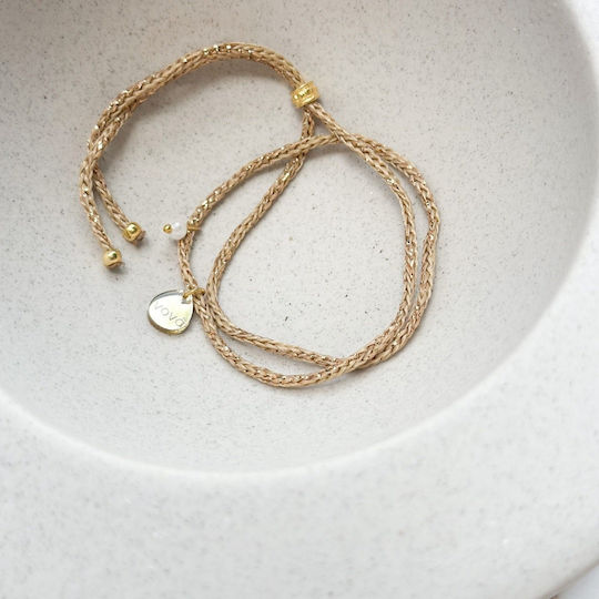 Celfie & CO Taufe Anhänger Armbänder Beiges 50 Stück