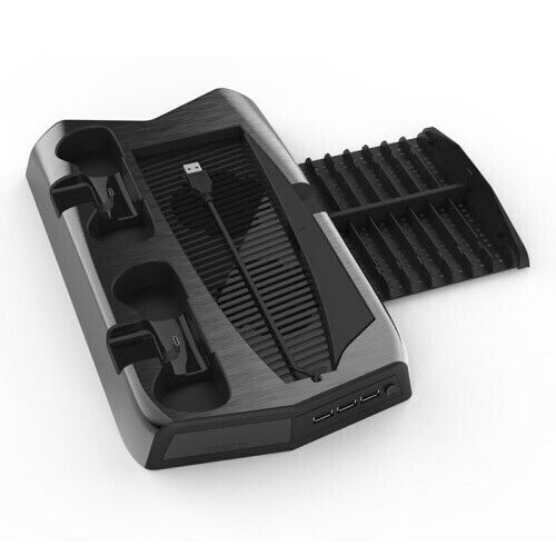 Cooling Fan, Charging Station και Rack Storage Organizer για PS5 / PS5 Digital Edition -Black
