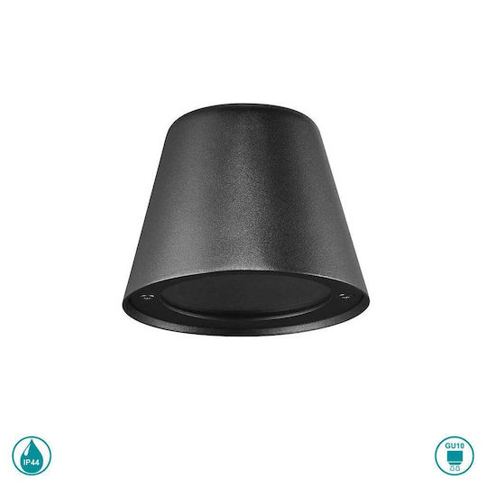 Nordlux Aleria Spot de exterior montat pe perete GU10 IP44 14.7x10.7x11.3εκ.