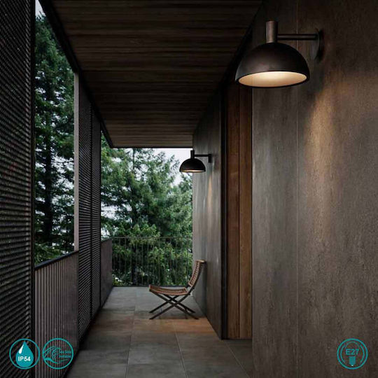 Nordlux Arki Lumină de exterior cu abajur montată pe perete E27 IP54 40.7x27.6εκ.