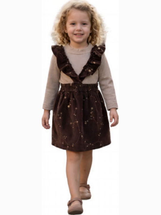 Winter Set 2 Pieces Beige/Brown