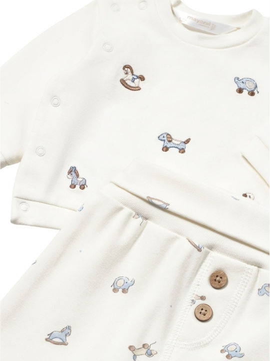 Sommer Kinderbekleidungsset 4 Stück Hellblau