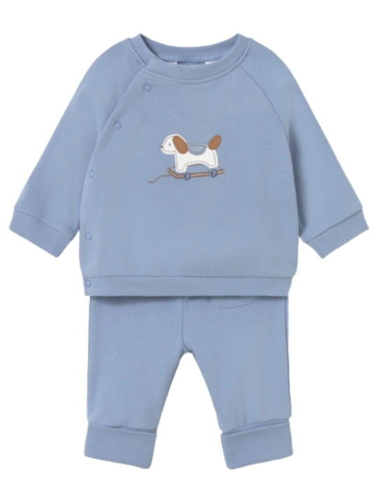 Sommer Kinderbekleidungsset 4 Stück Hellblau