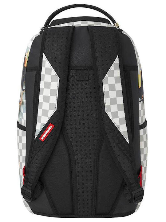 Sprayground Schulranzen Rucksack Für Junior High-High School Mit Flaschenhalter Check Melt 27 x 15 x 45cm Sprayground Schulranzen Rucksack Für Junior High-High School Mit Flaschenhalter Check Melt 27 x 15 x 45cm