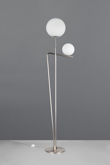 Trio Lighting Flaming Stehleuchte H180xB42cm. Gray
