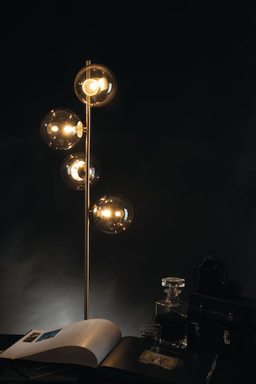 Fan Europe Honey-PT4 Floor Lamp H160xW34.5cm. with Socket for Bulb G9 Honey