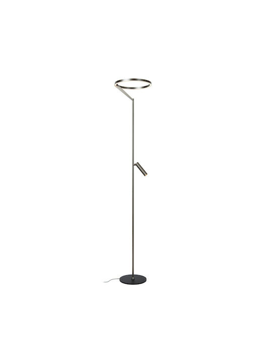 Lucide Lightning Applause LED Подова Лампа Сив