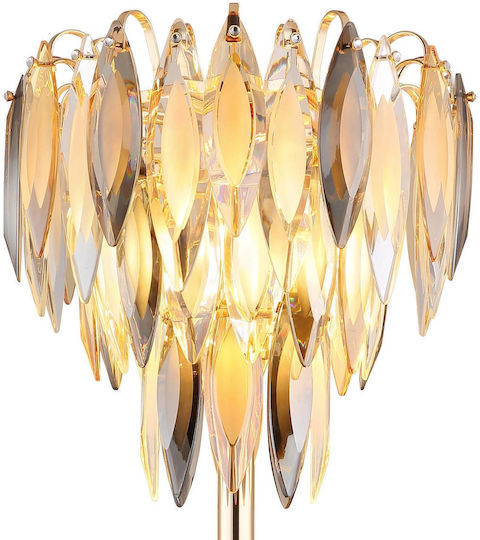 Globo Lighting Globo Lighting Φωτιστικά Δαπέδου Υ165εκ. με Ντουί για Λαμπτήρα E14 Χρυσό