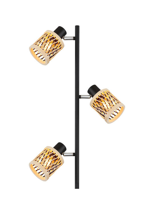 Globo Lighting Floor Lamp Height 154cm Black Globo Lighting Floor Lamp Height 154cm Black