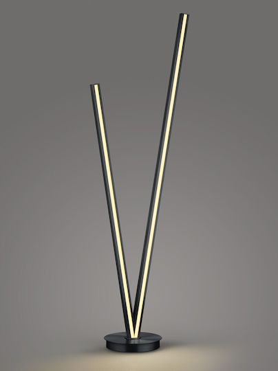 Cinque LED Floor Lamp H172xW54cm. with Natural White Light 5250lm Black