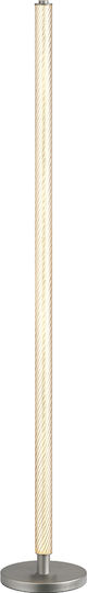 Viokef Viana Floor Lamp Height 164x32cm with E27 Lamp Bulb Base White / Oak